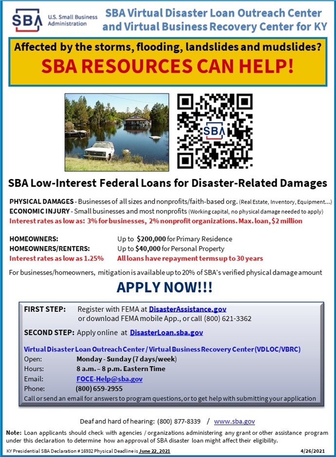 SBA Flyer KY 16932 6 3 21