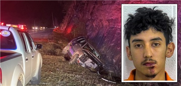 ClayCoNews - Two Juveniles Airlifted / Driver Arrested after Deputies in Southeastern Kentucky were Dispatched to Injury Traffic Crash with Entrapment - Crash on 770 - Jesus Alberto Torres