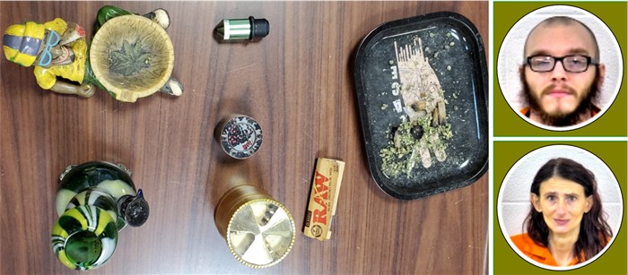 Contraband seized suspects