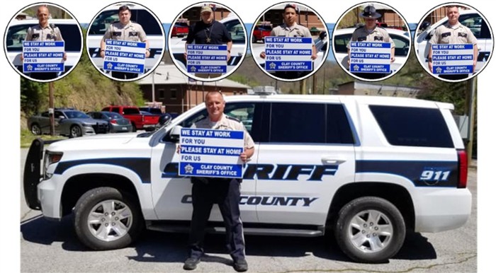 Clay County Sheriffs Ofc. SAH sign