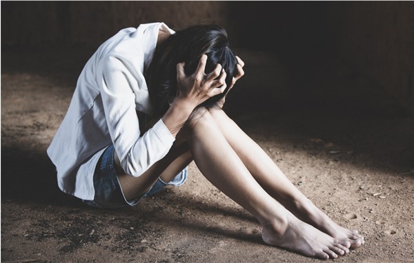 Rape victim depiction