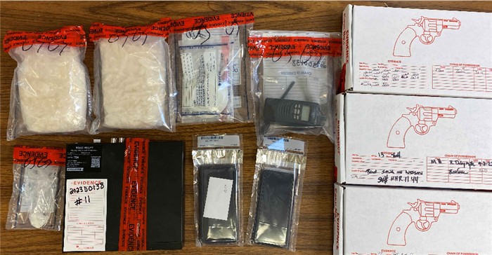 Henderson day jr arrest contraband seized