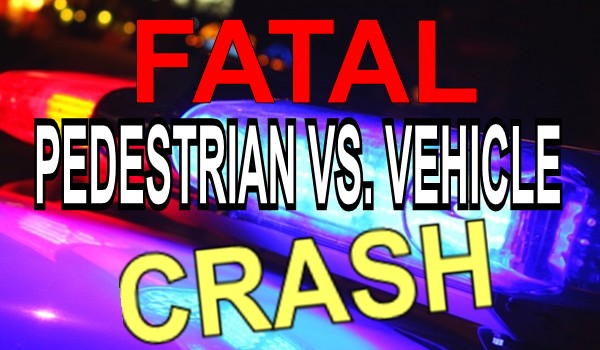 Fatal PED. Vs. Vehicle 600