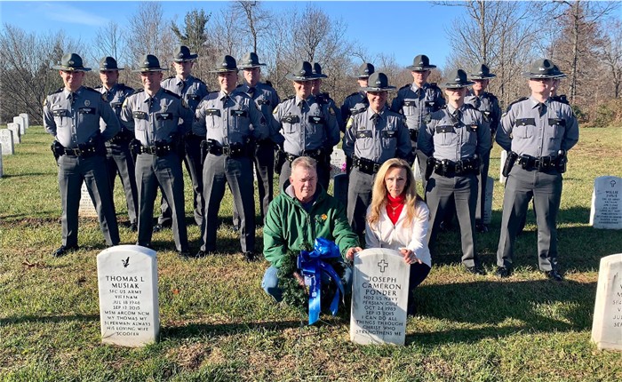 Cameron Ponder KSP gravesite