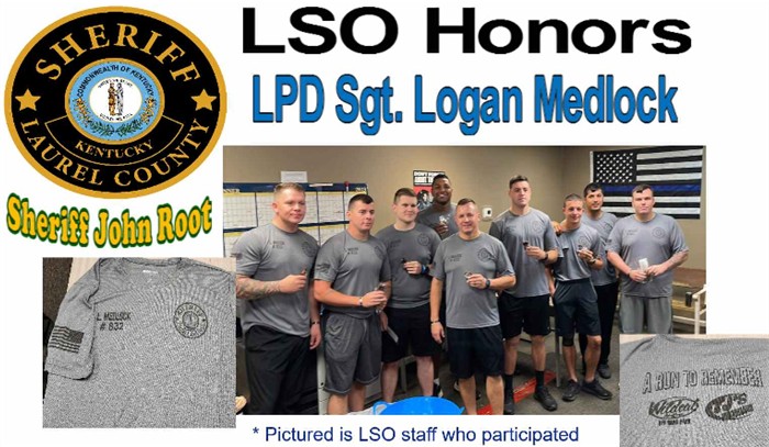 LSO honors Sgt Medlock