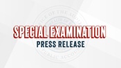 Special Examination Auditor Allison Ball 175