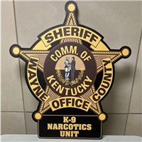 Wayne County Sheriff K 9 Narcotic logo 200