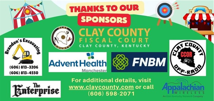 Clay Co Days 2024 sponsors