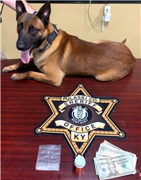 Drug bust K 9 Rocky 5 11 22 200