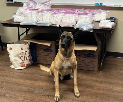 Drug seizure Linn County K 9 OR