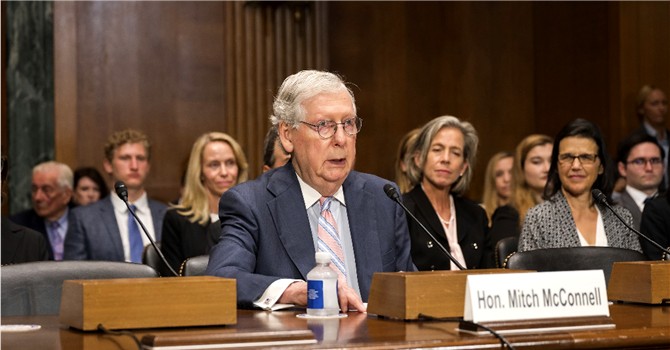 McConnell remarks Jud Hearing