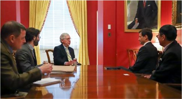 McConnell Meets with U.S. Ambassador to Burma