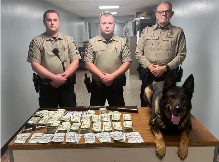 OFFICERS K 9 SEIZURE 10 26 22 Bell Co